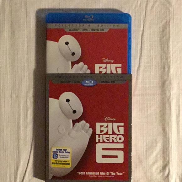 Disney BIG HERO 6 Blu-Ray & DVD Collector's Edition - Picture 3 of 3